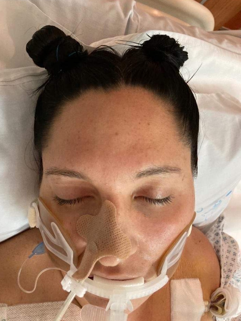 Sarah went to hospital in severe pain, which was diagnosed as an ectopic pregnancy which had ruptured.