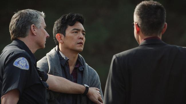 John Cho as the worried father whose daughter goes missing in <i>Searching</i>. Picture: Sony Pictures