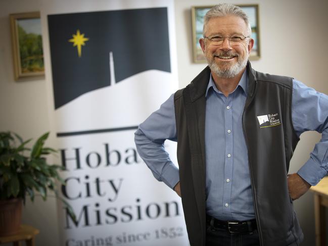 Hobart City Mission CEO John Stubley. Picture: CHRIS KIDD