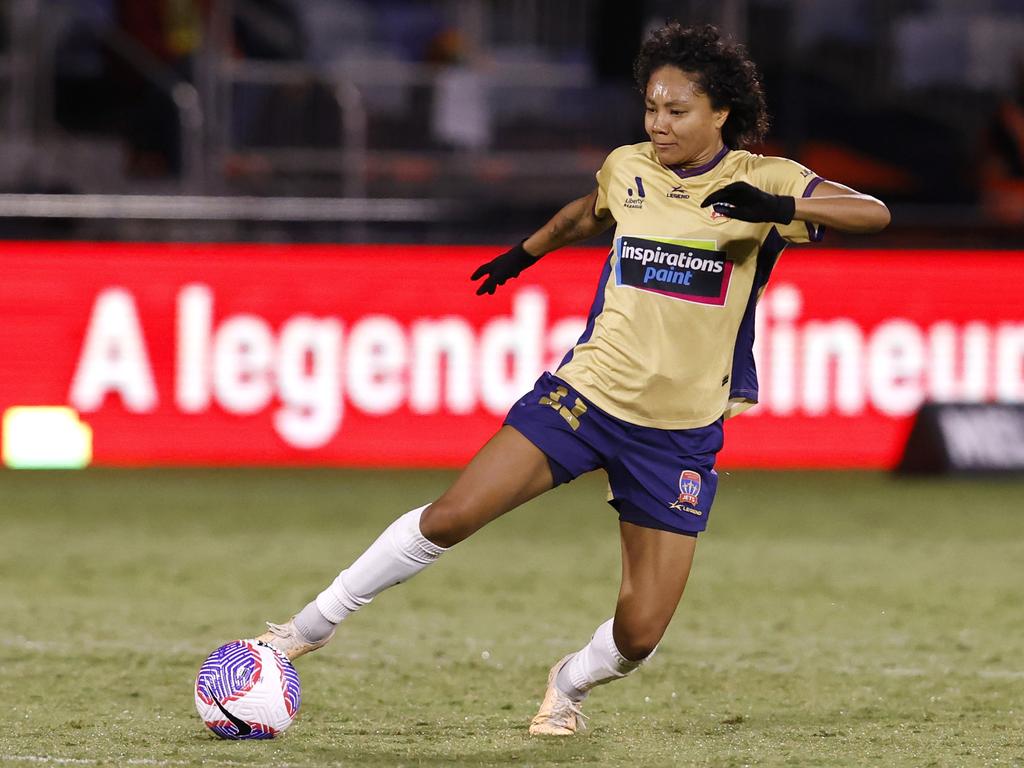 Sarina Bolden is back in love with football. Picture: Getty Images