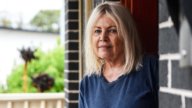 Neighbour Roslynne Rendle lives next door to the home alleged damaged at the weekend in Carlingford. Picture: NCA NewsWire/Flavio Brancaleone