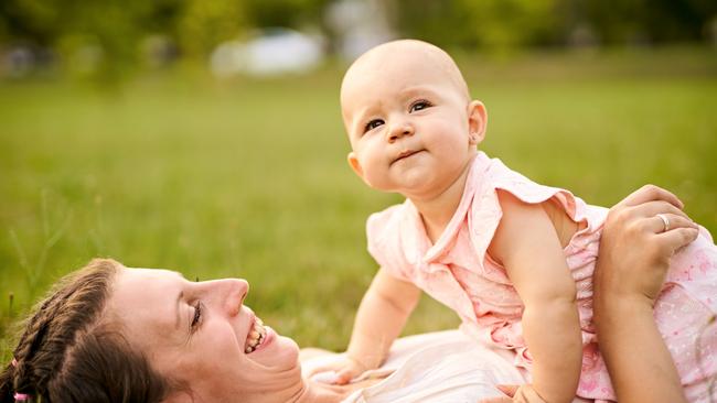 Looking after baby’s safety in the garden is essential. Picture: iStock