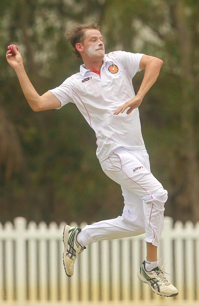 Stefan Graham as Southport v Runaway Bay - Premier First Grade at Golden Wheel Park, Arundel. Picture: Glenn Campbell