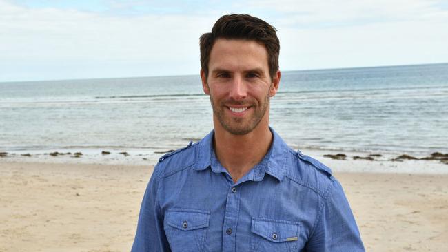 Shark ecologist, Flinders University Associate Professor Charlie Huveneers. Picture: Supplied