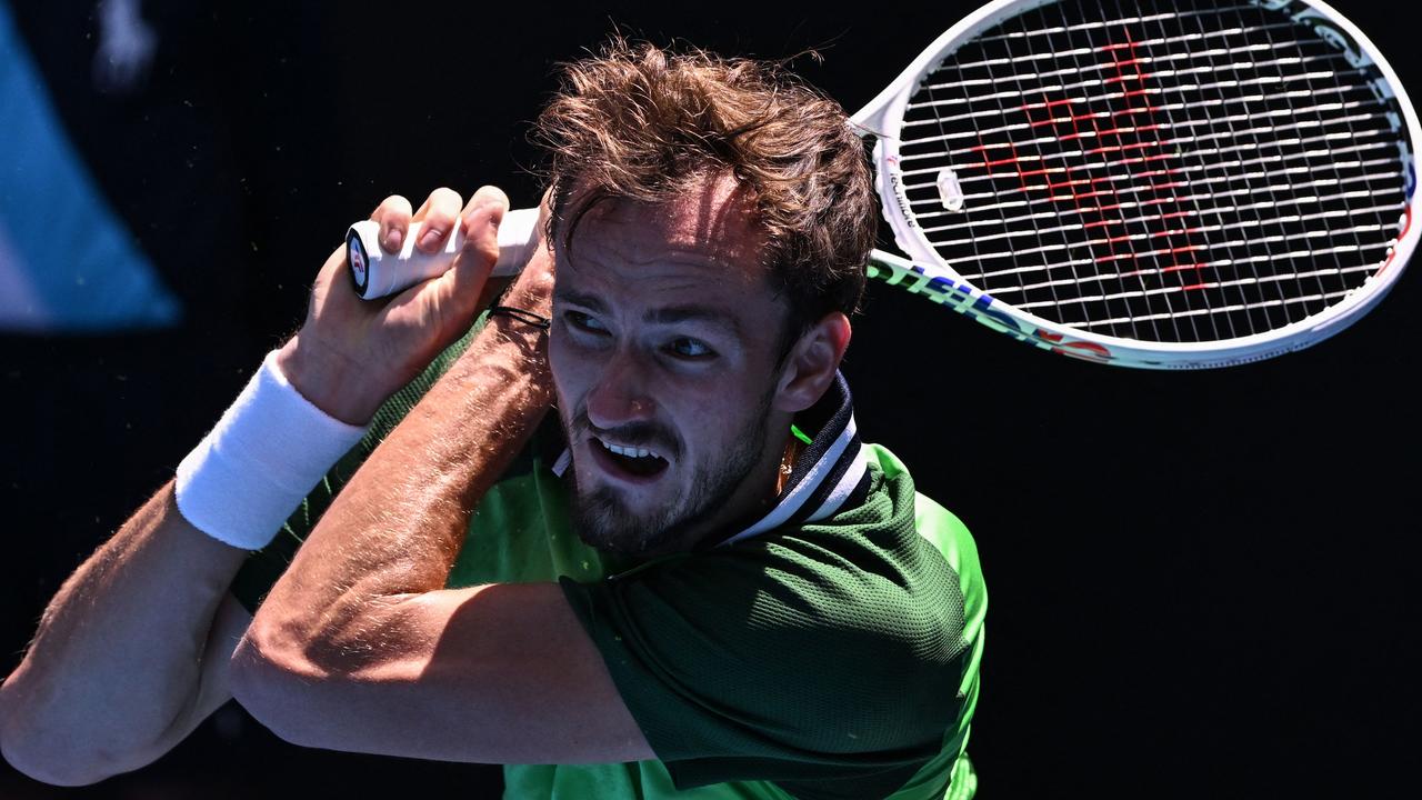 Russian World No. 3 Daniil Medvedev has dropped his first set against Frenchman Terence Atmane.