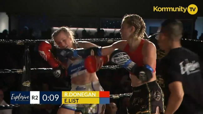 Replay: Rebecca Donegan v Ellee List (62kg) – Elite Fight Series