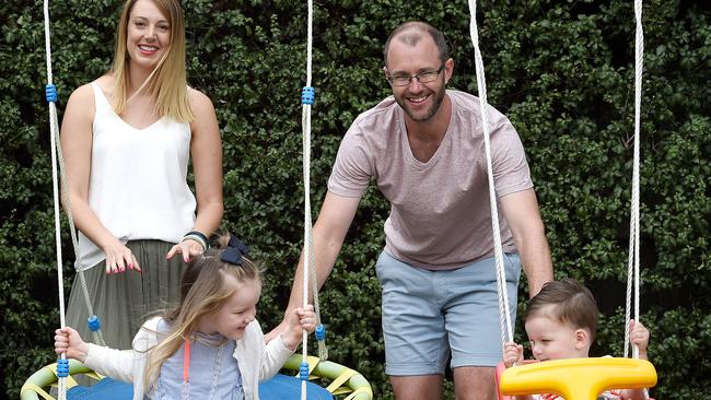 Sarah Dunn, 32, and husband Matt, 37, together with children Ashton, 1 and Charlotte, 4 are looking to switch their private health insurance cover.
