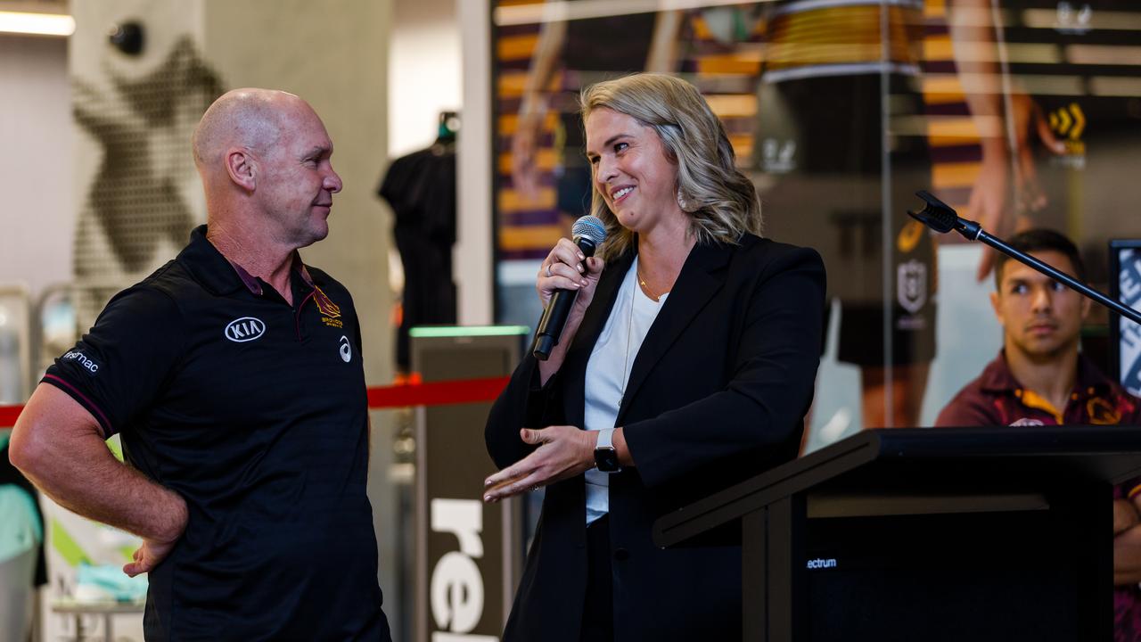 Alfie Langer and at the new Rebel Chermside launch on Thursday.