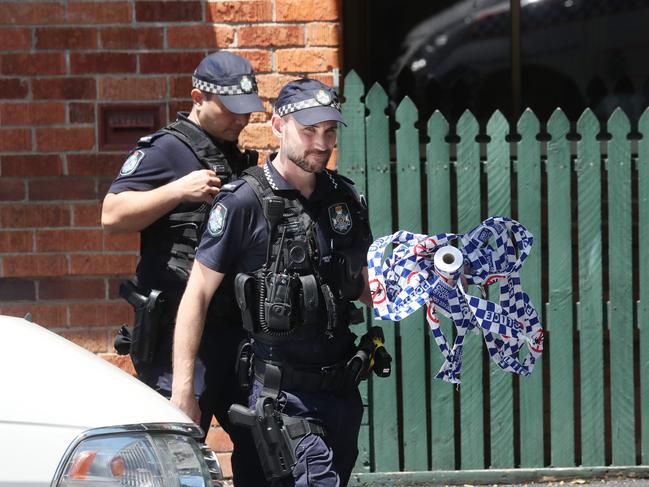 Paramedics transported one man in a serious condition to the Royal Brisbane and Women’s Hospital. Pic Annette Dew