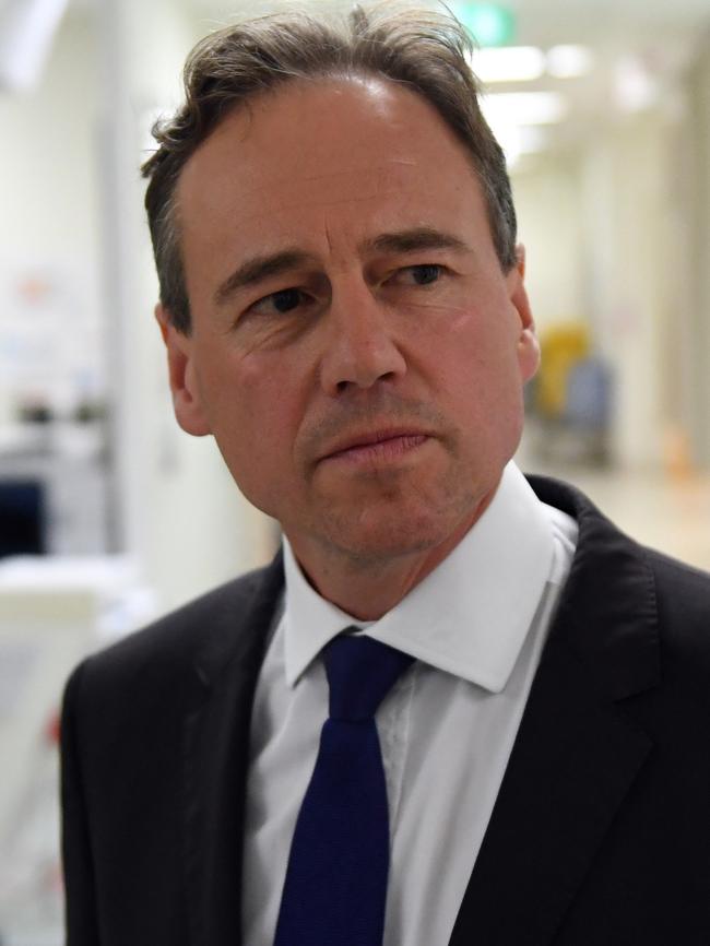 Greg Hunt. Picture: AAP