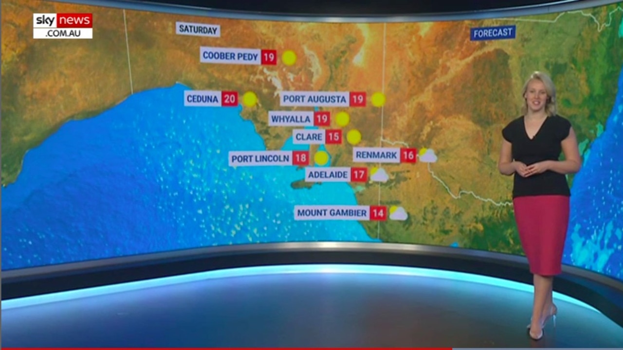 South Australia's weekend weather outlook