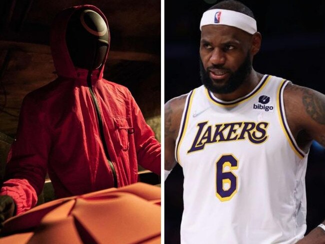 LeBron James wasn't happy with Squid Game's ending.