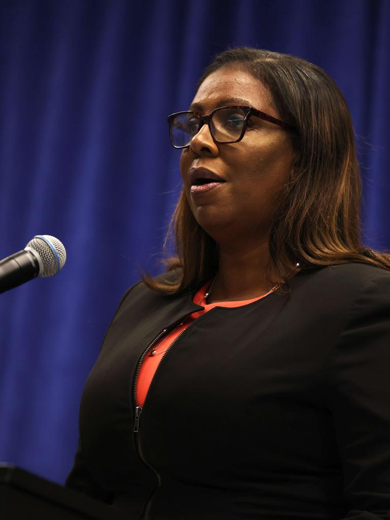 New York State Attorney General Letitia James. Picture: AFP