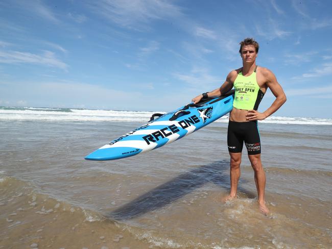 Northcliffe athlete Joe Collins has reacted to news the Summer of Surf prizemoney could reach $1 million. Picture: Glenn Hampson