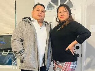 Miguel Luna with wife, Maria del Carmen Castellon, said the family has been told to “wait” for information. “We are devastated,” she said. Picture: Supplied