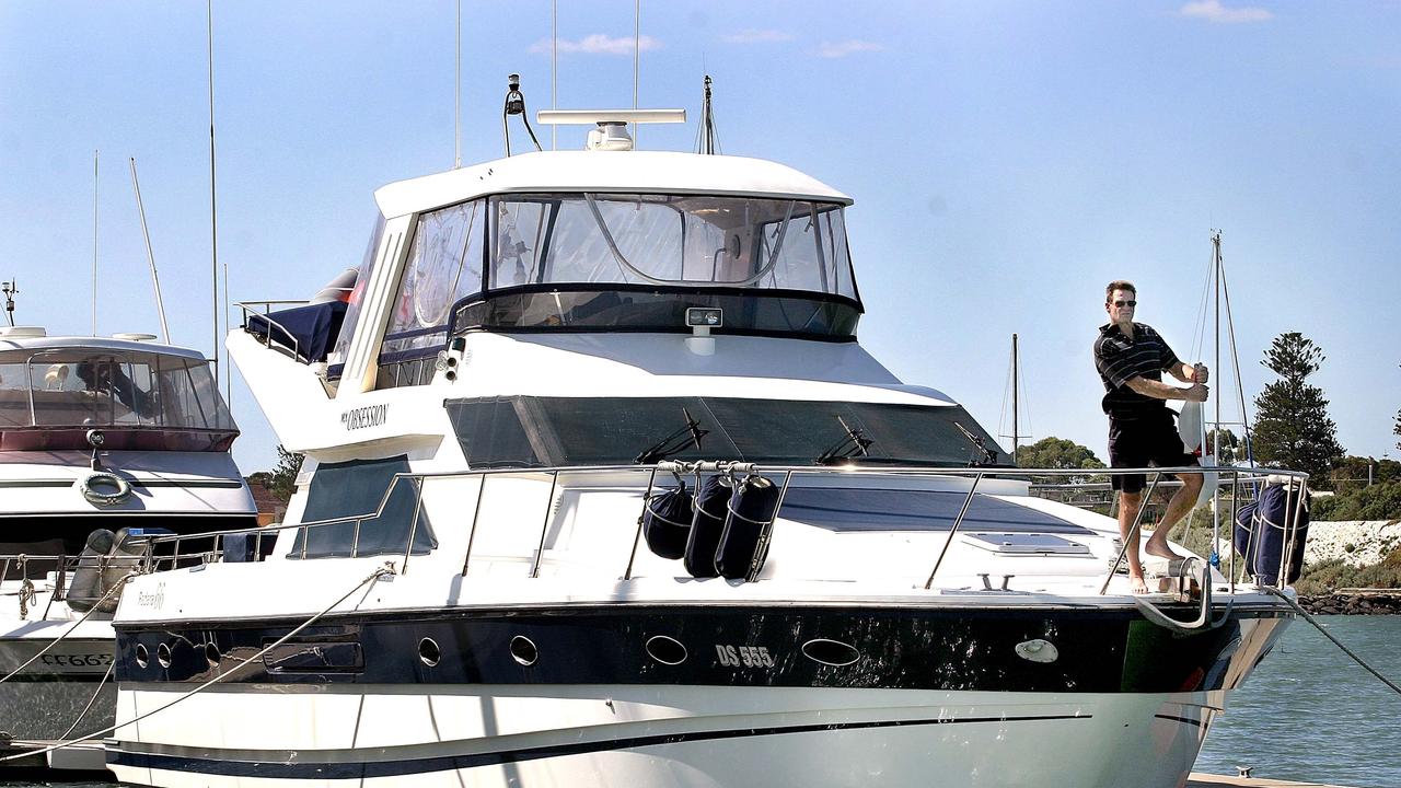 Sam Newman has crashed his boat after a remote control trial went wrong ...