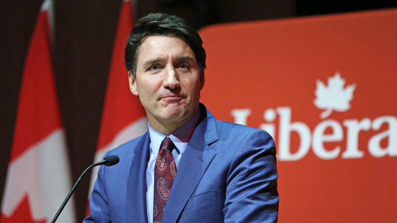 Canada's Prime Minister Justin Trudeau has been under fire over the state of the country’s economy. Picture: Dave Chan/AFP