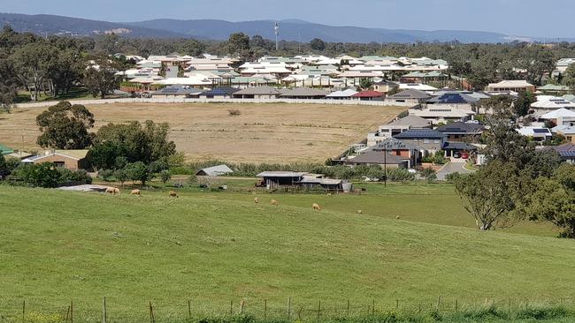 The land at Golden Grove jointly owned by a company run by the brother of Tea Tree Gully councillor Paul Barbaro. Picture: COLIN JAMES