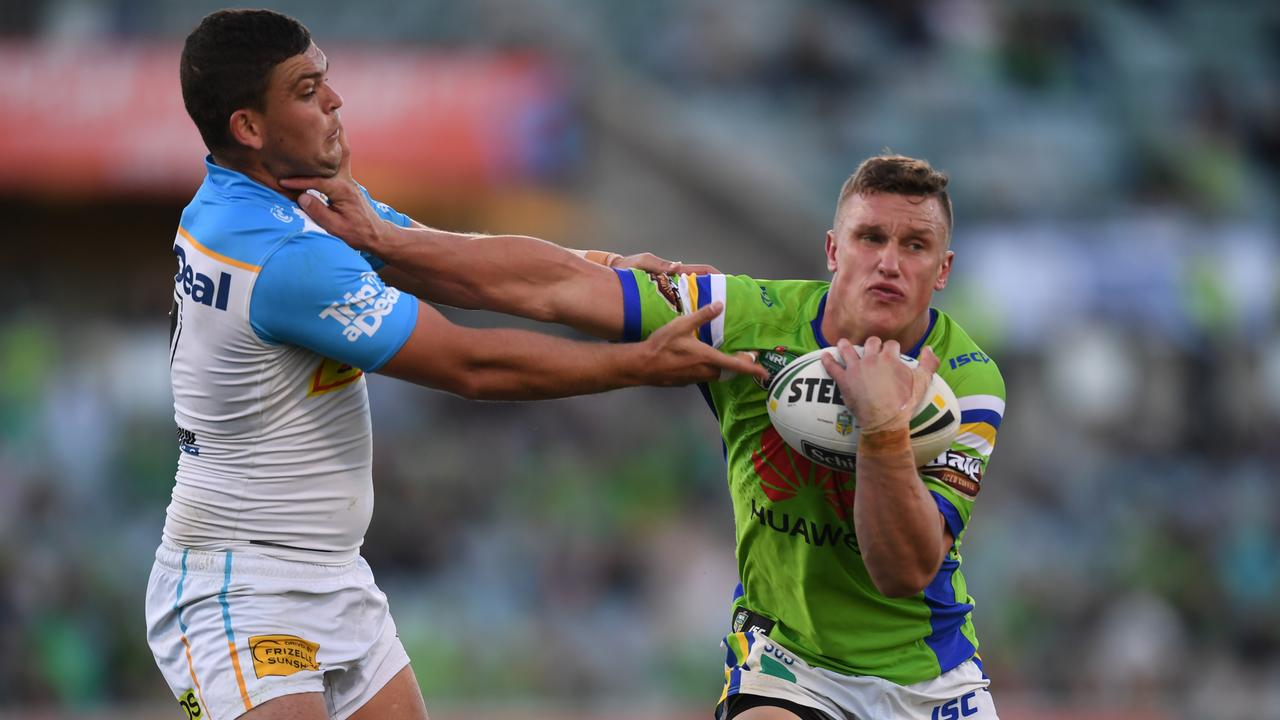 Jack Wighton has been backed to make a successful switch to the halves. Picture: AAP