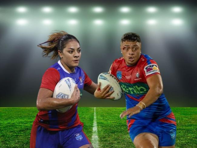 Newcastle Knights siblings Evah and Jermaine McEwen will represent the NSW U19s.