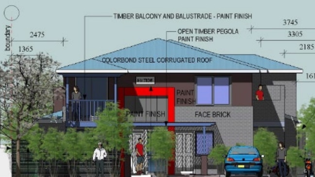 Artists impressions of a 'new' boarding house proposed for 454 Ocean Beach Dr Umina Beach.