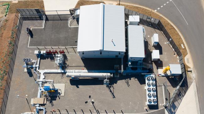 Tonsley’s hydrogen plant – while the creation of hydrogen can be completed in a space not much bigger than the average backyard shed, the finished product is set to have a huge impact on environment.