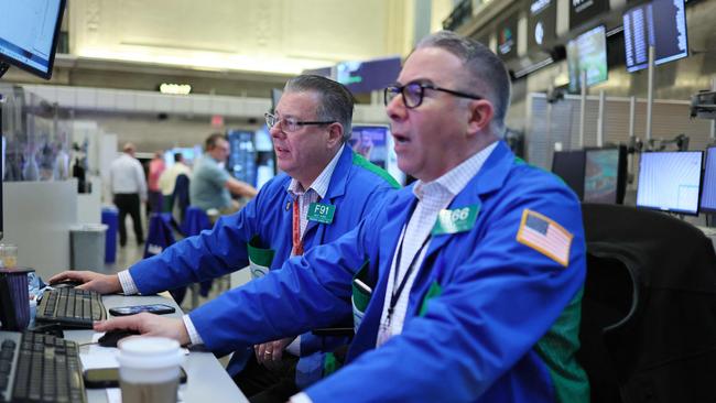 Concerns about tariffs and the economy sent the S & P 500 and Nasdaq Composite to their worst quarters since 2022. Picture: Michael M. Santiago/Getty Images/AFP