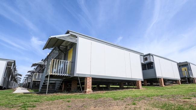 There are 119 demountable classrooms being used by children at public schools on the northern beaches at the moment. (Photo by James Gourley/The Daily Telegraph)