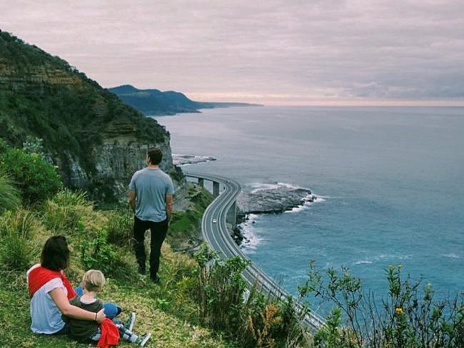 Checking out the view. Picture: Tim Coulson