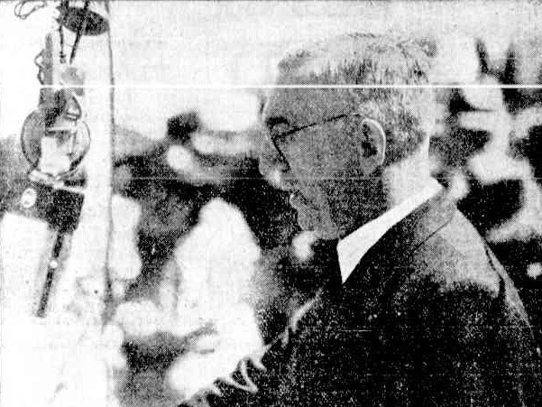 William Forgan Smith, pictured at the official opening celebrations of the Mackay Outer Harbour. Picture: The Daily Mercury