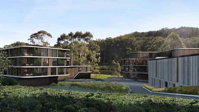 Artists renders of the planned developments at Stirling Golf Club. Picture: Supplied.