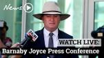 WATCH LIVE: Barnaby Joyce Press Conference