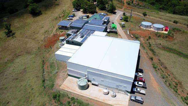 Mungalli Creek Bio-Dynamic Dairy with the new processing plant is expected to be fully operational by March nest year. PICTURE: STEWART MCLEAN