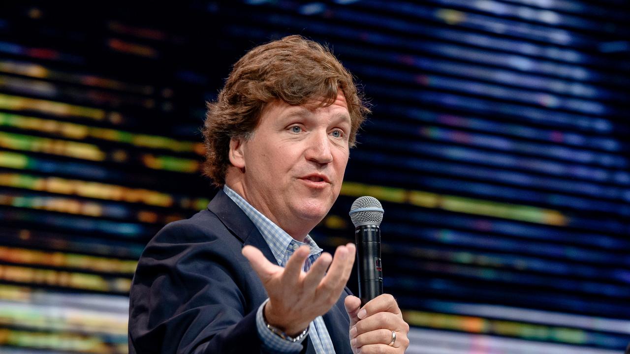 Tucker Carlson recently spoke about people having babies. Picture: Ivan Apfel/Getty Images