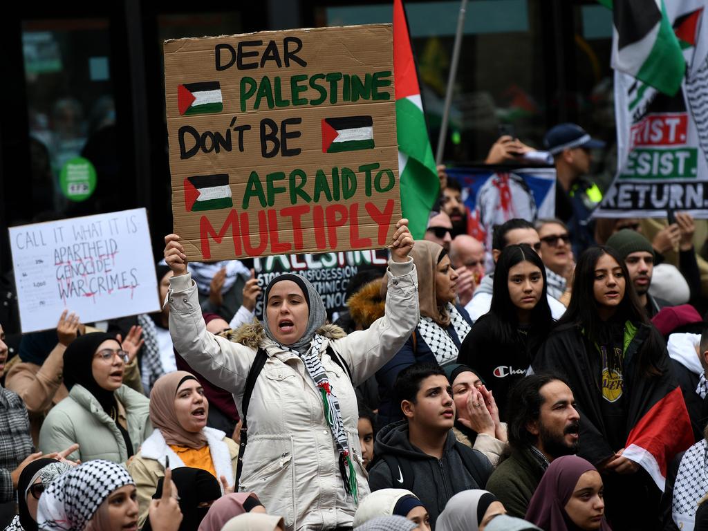 Hundreds Gather In Central Sydney At Pro-Palestine Rally | News.com.au ...