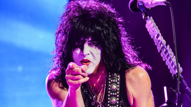 Paul Stanley of American rock band Kiss is ready to quarantine in Australia. Picture: Supplied