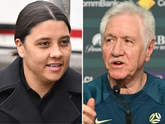 Matildas coach can't answer on Sam Kerr question