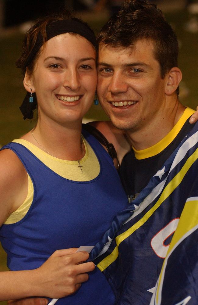 Victoria Page and Jeremy Fahey. Pic Evan Morgan