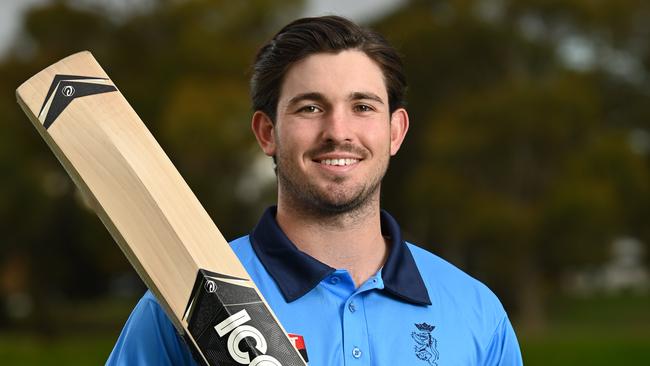 Matthew Spoors has arrived from WA and is ready to bolster Sturt’s batting output. Picture: Naomi Jellicoe