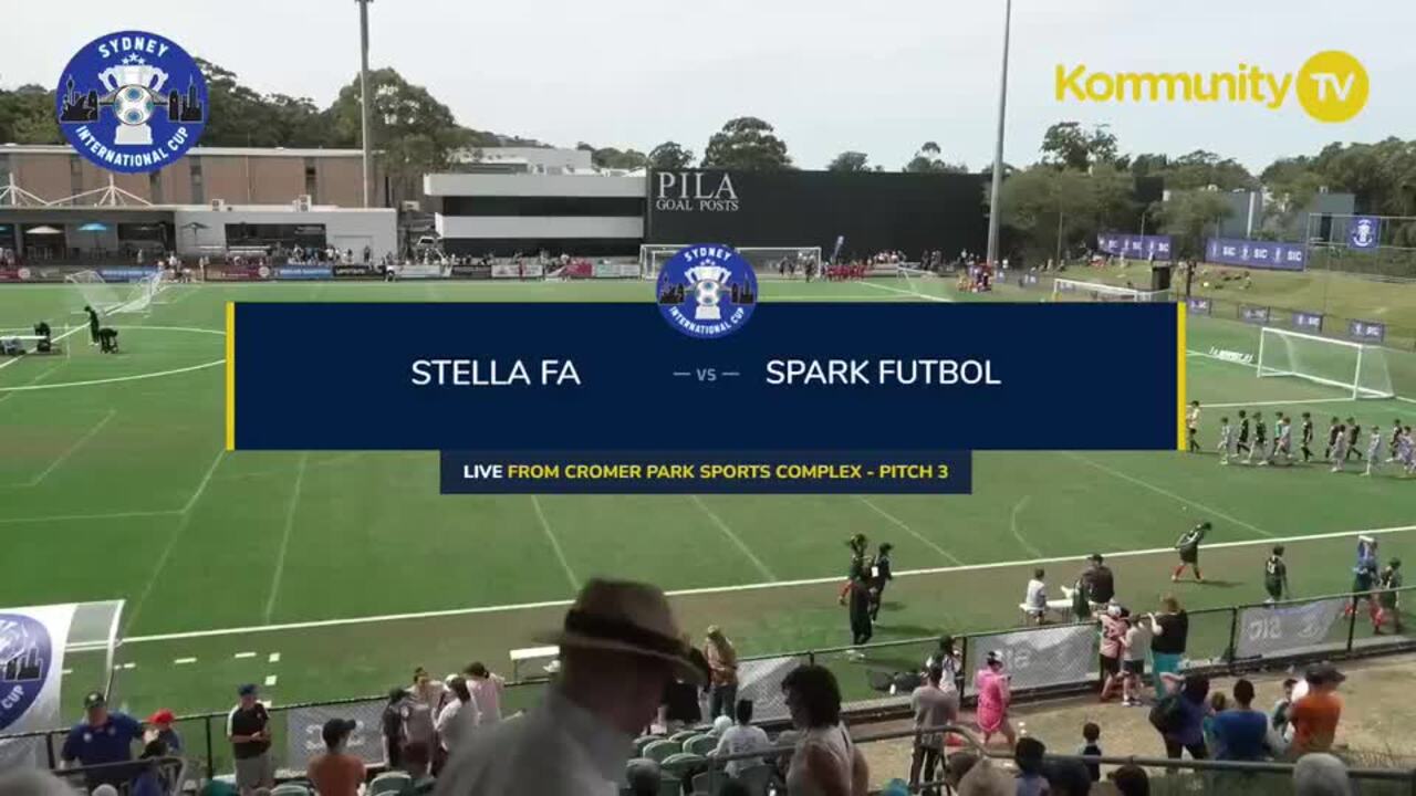 Replay: Stella FA v Spark Football (U10 Cup ranking) — Sydney International Cup Day 3