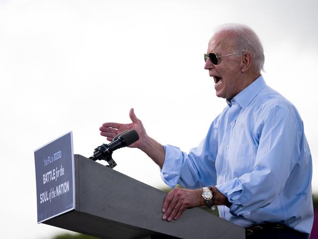 Democratic Presidential candidate and former US Vice President Joe Biden. Picture: AFP