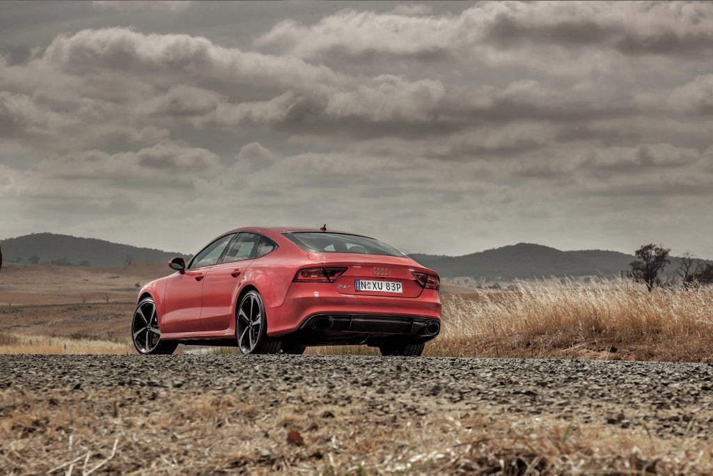 The Audi RS7 Sportback.