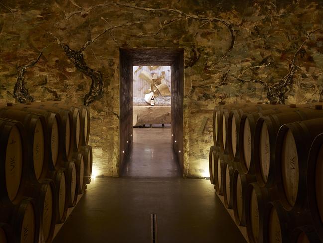 Tasting room, Vina Vik winery, Millahue, Chile Image supplied by resort