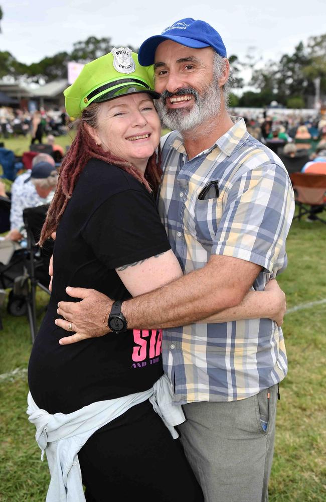 Sondra and Johnny Zirill at Sounds of Rock 2024 in Hervey Bay. Picture: Patrick Woods.