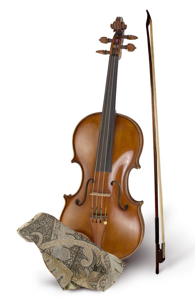 The violin played by Russell Crowe in Master and Commander sold for $135,000.