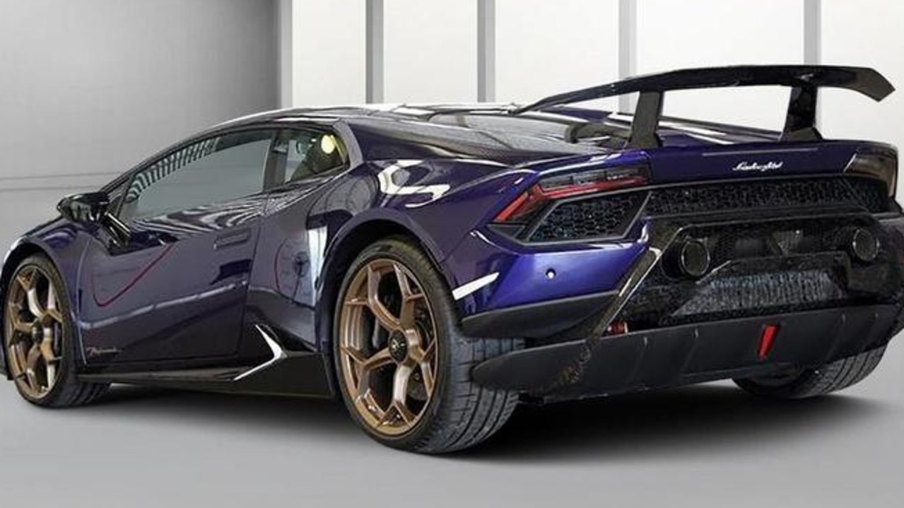 $600k Lambo seized after hooning spree will be auctioned later this ...