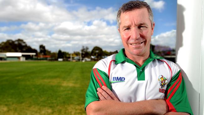 Paul Green in his days as coach of Wynnum Manly Seagulls.