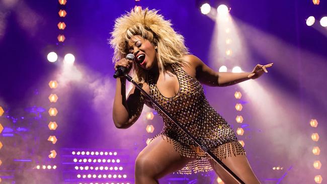 Ruva Ngwenya as Tina Turner at QPAC. Photo: QPAC.