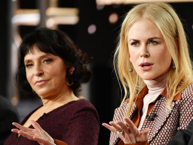 Susanne Bier and Kidman discuss The Undoing in January. Picture: Getty Images