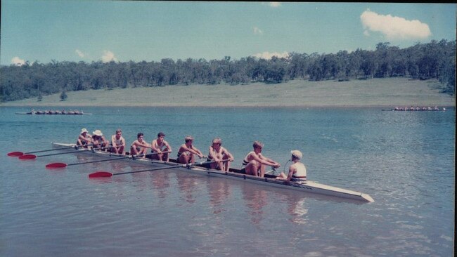 TSS’s 1990 First VIII won 11 out of 13 races but couldn’t bring home the major prize. Picture supplied. 